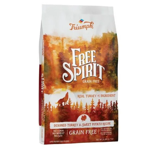 14 Lb Triumph Free Spirit Turkey, Pea & Sweet Potato - Food